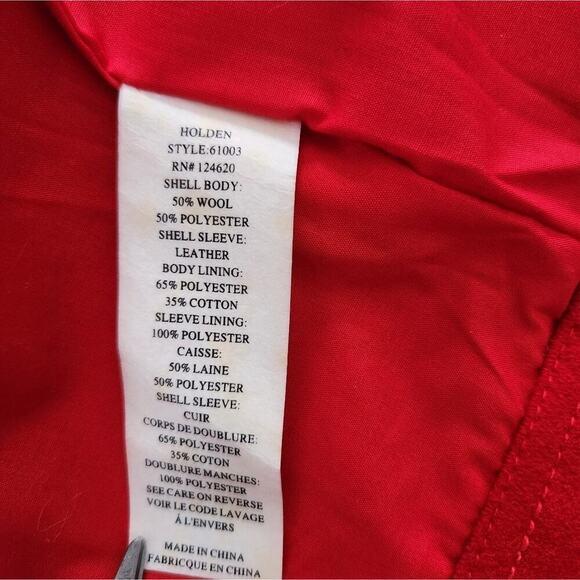 Holden Wool Leather Vintage Varsity Jacket - Picture 10 of 12